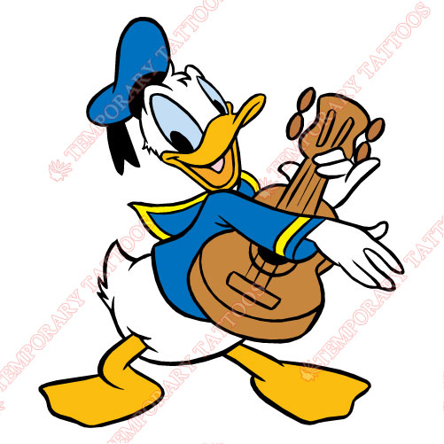 Donald Duck Customize Temporary Tattoos Stickers NO.747